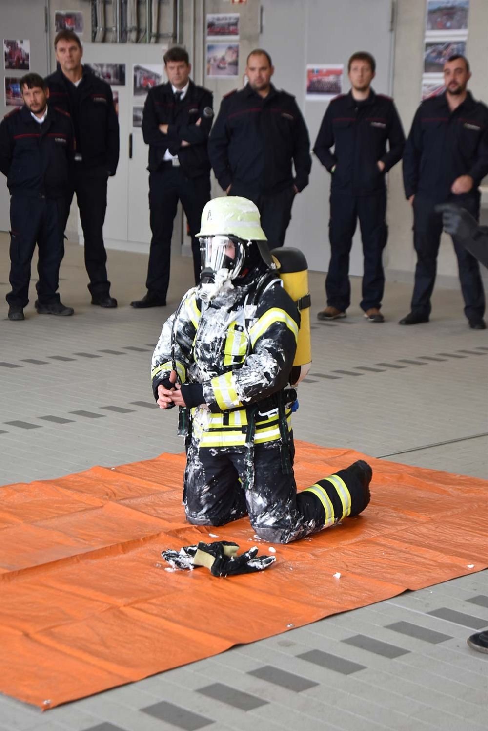 Kontaminierter PSA Träger