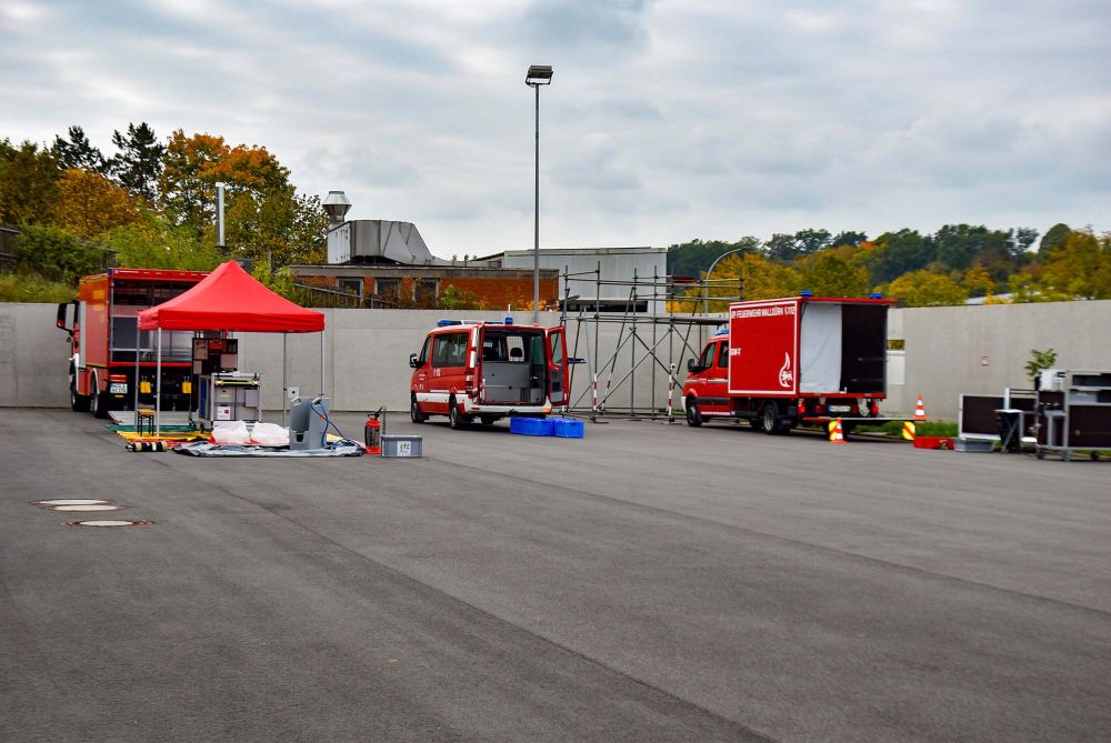 Übungsplatz für Einsatzhygiene