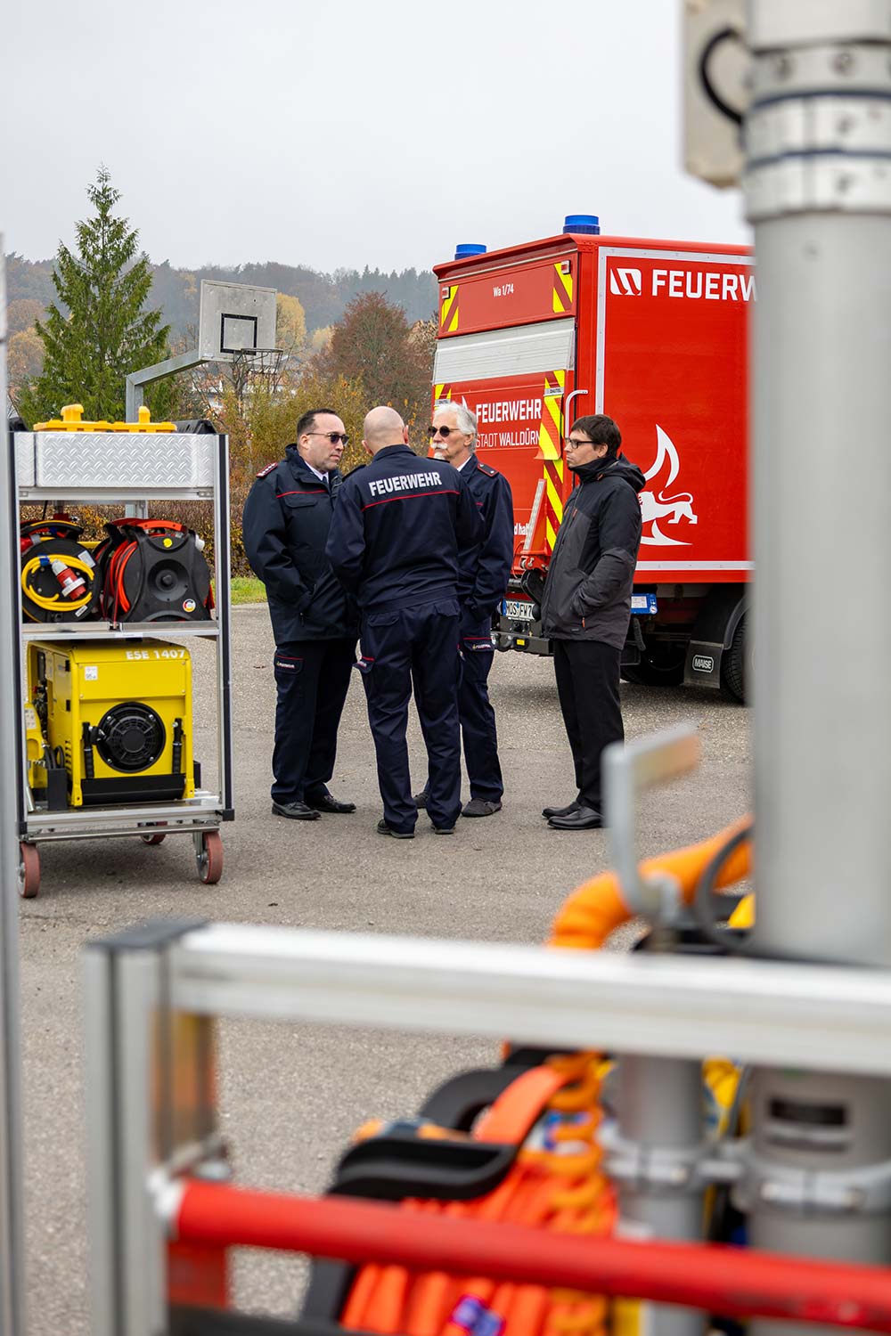 Austausch zu den neuen Fahrzeugen