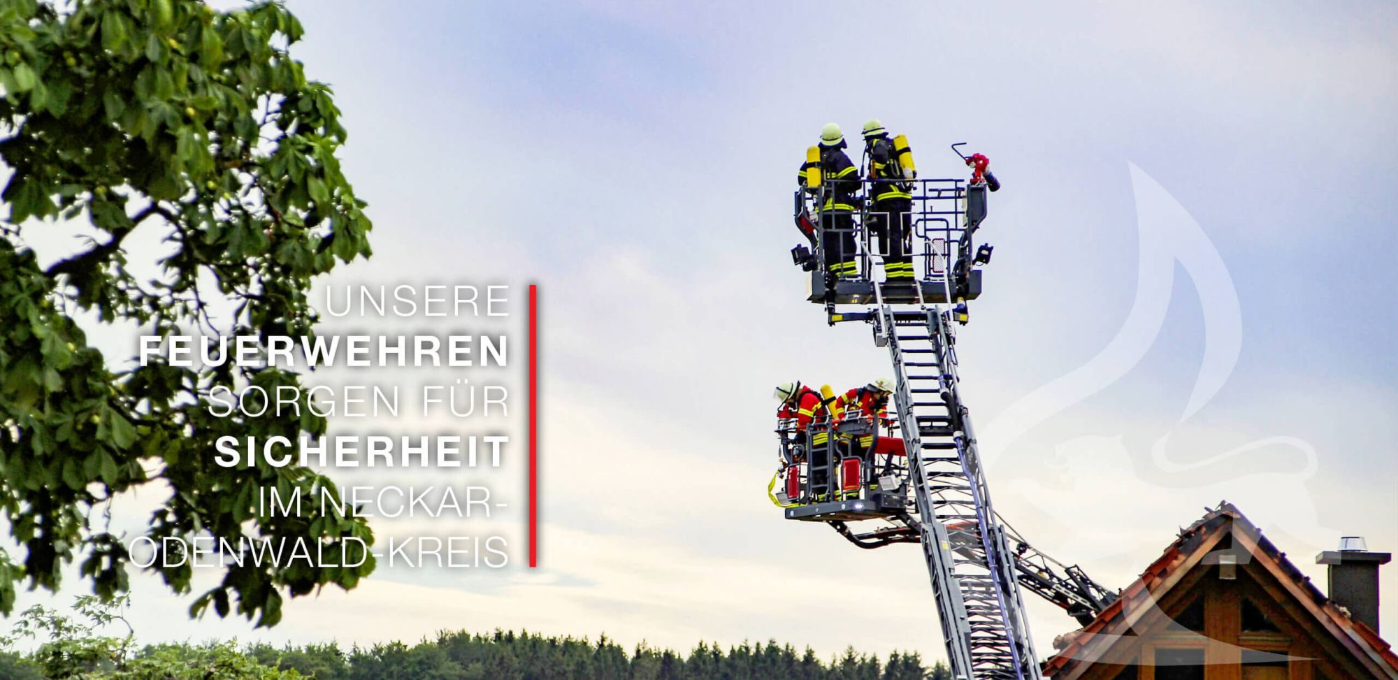 Unsere Feuerwehren sorgen für Sicherheit im Neckar-Odenwald-Kreis